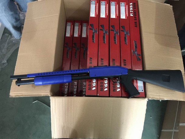 Cyma P799A Pump Action Shotgun in blue/black