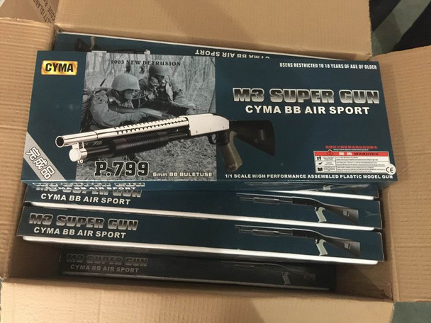 Cyma P799 Pump Action Shotgun & Pistol in box