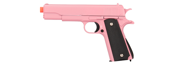 Galaxy G13 Metal Spring BB Gun in Pink