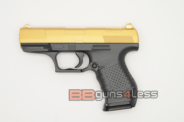 Galaxy G19 Metal Pistol in Gold