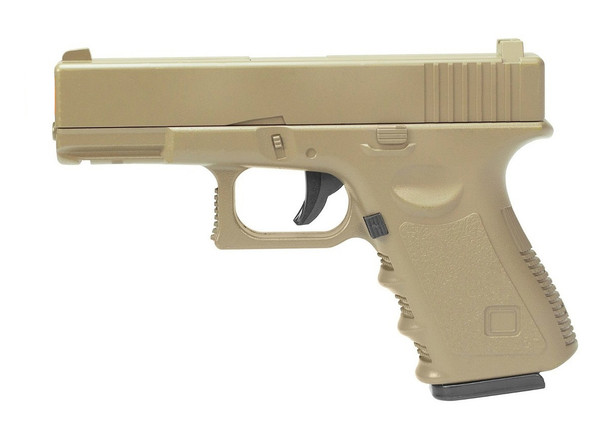 Galaxy G15 Full Metal Pistol in Tan
