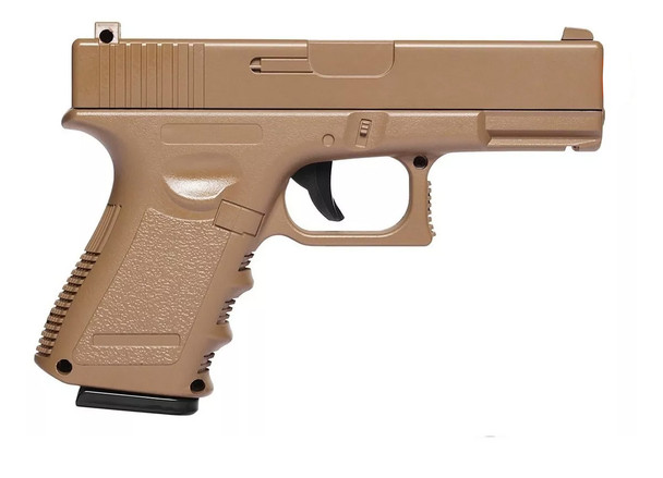 Galaxy G15 Full Metal Pistol in Tan