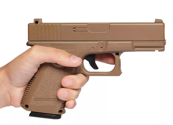 Galaxy G15 Full Metal Pistol in Tan