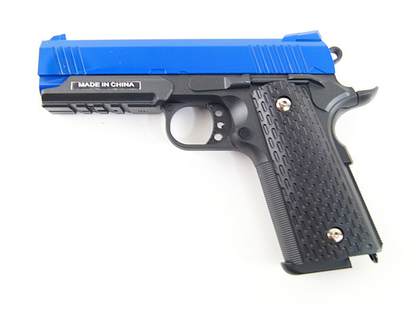 Galaxy G25 K Warrior Metal pistol With Rail Gold