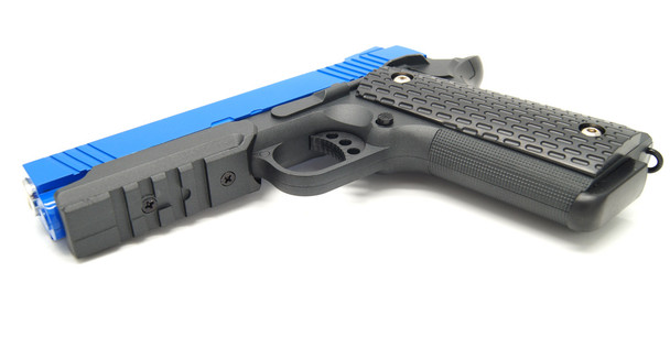 Galaxy G25 K Warrior Metal pistol With Rail Gold