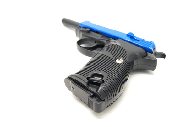 Galaxy G21 Metal Walther P38 Pistol in Radioactive Green