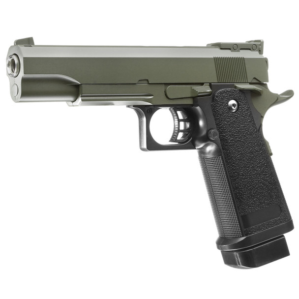 Galaxy G6 M1911 Metal Pistol BB Gun in Green