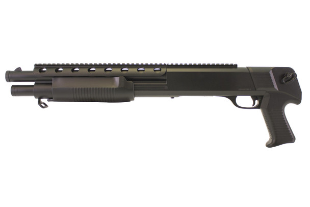 Double Eagle M309 Pump Action Shotgun in Black