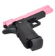 Galaxy G6 M1911 Full Metal Pistol BB Gun in Black and Pink