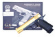 Galaxy G6 Full Metal Spring Pistols in gold/black with box