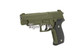 Galaxy G26D Metal pistol With Rail in Olive Green