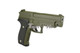Galaxy G26D Metal pistol With Rail in Olive Green