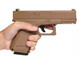Galaxy G15 Full Metal Pistol in Tan
