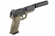 Tokyo Marui 45 Tactical GBB Airsoft Pistol With Silencer in Dark Earth