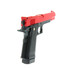 Galaxy G6H Full Metal Spring Pistol with Holster in Red