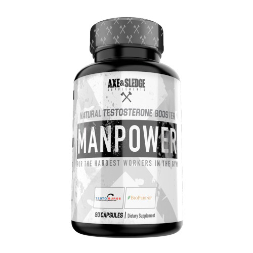 Axe & Sledge MANPOWER NATURAL TESTOSTERONE BOOSTER