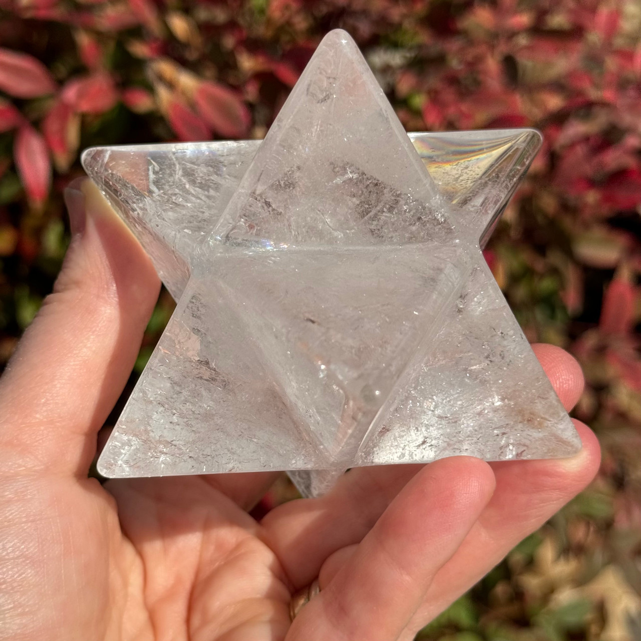 A-Clear Quartz Merkaba - Large 2-1/4 Inches A-Clear Quartz Merkaba - Large 2-1/4 Inches