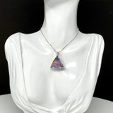 Vogel Crystal Star of David with Rose and Amethyst Quartz-Medium Vogel Crystal Star of David with Rose and Amethyst Quartz-Medium