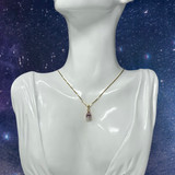 Bolivian Ametrine Tear Drop Pendant set in 18K Gold