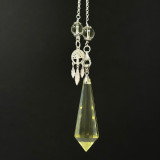 Natural Citrine Pendulum set in 990 Silver Natural Citrine Pendulum set in 990 Silver