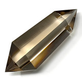 Natural Brazilian Smoky Quartz Crystal Wand, 6 Facets - 267g Natural Brazilian Smoky Quartz Crystal Wand, 6 Facets - 267g