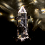 Vogel Wand with Natural Inclusions, 6 Facets (166 Grams) Vogel Wand with Natural Inclusions, 6 Facets (166 Grams)