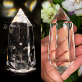 Vogel Wands with Natural Inclusions, 6 Facets, (146 Grams)