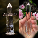 Vogel Wands with Natural Inclusions, 6 Facets (73 Grams)