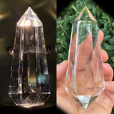 Vogel Wands with Natural Inclusions, 6 Facets (224 grams)