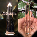 Vogel Wands with Natural Inclusions, 6 Facets, (79 Grams)