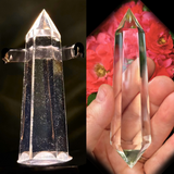 Vogel Wands with Natural Inclusions, 6 Facets, (84 Grams)