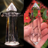 Vogel Wands with Natural Inclusions, 6 Facets (83 Grams)