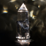 Vogel Wands with Natural Inclusions, 6 Facets (310 Grams) Vogel Wands with Natural Inclusions, 6 Facets (310 Grams)