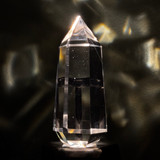 Vogel Wand with Floating Crystals, 6 Facets (370 Grams) Vogel Wand with Floating Crystals, 6 Facets (370 Grams)