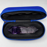 Amethyst Vogel Crystal Wands with Rainbows