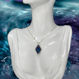 Ascension Star in Tanzine Aura Set in Sterling Silver