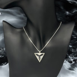 Clear Quartz Angelic Star Crystal Pendant