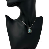 Labradorite Pendant set in 925 Sterling silver
