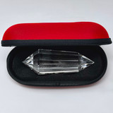 Marvelous Clear Quartz Vogel Wand - 12 Facets - 223 Grams Marvelous Clear Quartz Vogel Wand - 12 Facets - 223 Grams