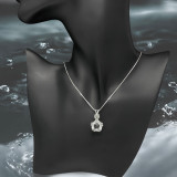 Prasiolite Star of Venus with Andaras Crystal