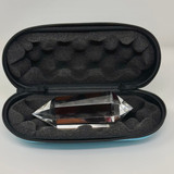 Brazilian Clear Quartz  Vogel Wand ~ 6 Facets (458g)