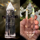 Vogel Wands with Natural Inclusions, 6 Facets (145 Grams)