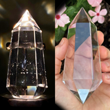 Vogel Wands with Natural Inclusions, 6 Facets (248 Grams)