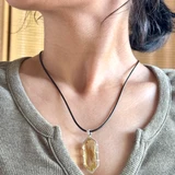 Zambian Citrine "Infinity" Pendant - Small