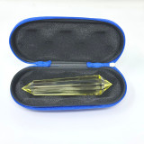 Natural Citrine Crystal Wand ~ 12 Facets (90 grams)