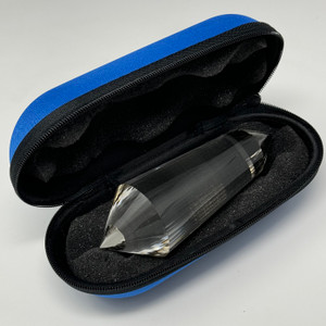 Brazilian Clear Quartz Crystal Wand - 48 Facets, 230g Brazilian Clear Quartz Crystal Wand - 48 Facets, 230g