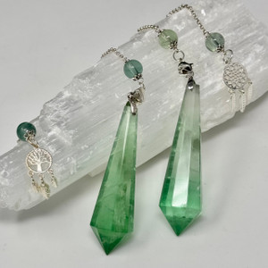 Green Fluorite Pendulum Green Fluorite Pendulum