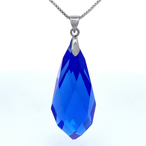 Siberian Blue Multi-faceted Pendant Siberian Blue Multi-faceted Pendant