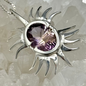 Bolivian Ametrine Pendant "Luzamore" Bolivian Ametrine Pendant "Luzamore"