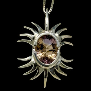 Bolivian Ametrine Pendant "Luzamore" Bolivian Ametrine Pendant "Luzamore"